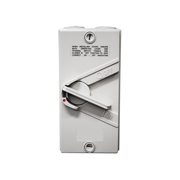 Elec 3 Pole 35amp Isolator Switch 500v IP66