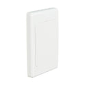 Clipsal 2000 Series Blank Wall Plate 1 Gang White 2031VX-WE