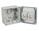Elec Weatherproof 16amp 2 Gang Switch 250v IP66