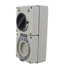 Elec 3 Pin 10amp Switched Socket Outlet 250v IP66