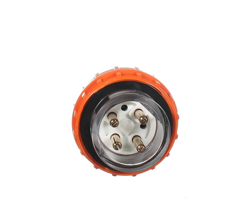 Elec 20amp 4 pin Plug 500v IP66