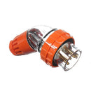 Protega 10amp 5 pin Angled Plug 500v IP66