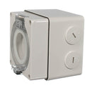Elec 3 Pin 10amp Socket Outlet 250v IP66
