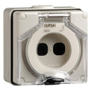 Clipsal 56 Series Two Mechanism Enclosure Grey IP66