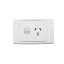 Clipsal 2000 Series Single Switch Socket Outlet 15Amp 250v