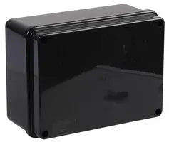 Olan Black Thermoplastic Junction Box 150 x 110 x 70mm IP56