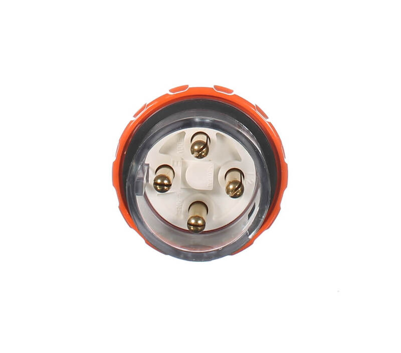 Elec 32amp 4 pin Plug 500v IP66