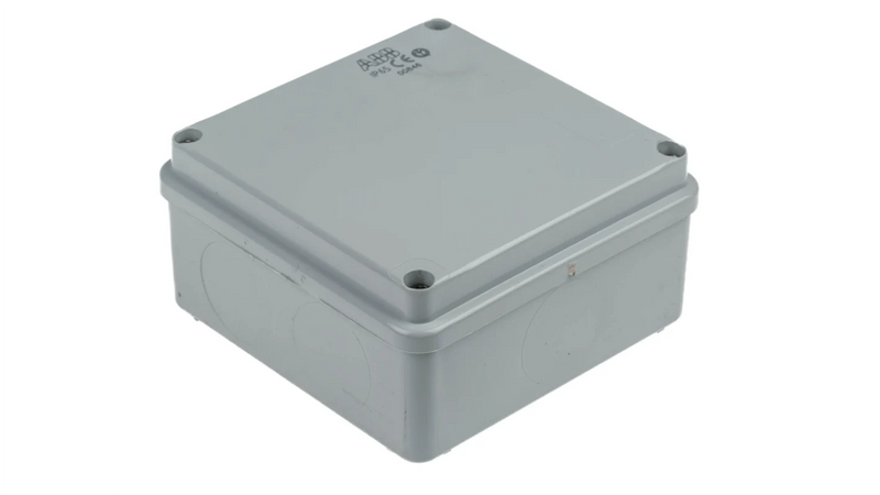 ABB Grey Thermoplastic Junction Box 100 x 100 x 50mm IP65