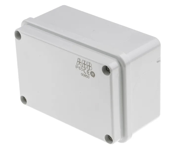 ABB Grey Thermoplastic Junction Box 105 x 70 x 50mm IP65