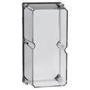 Clipsal 56 Series Adaptable 2 Gang Mounting Enclosure Lid Transparent