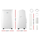 Devanti 12000BTU Portable Air Conditioner Cooling Mobile Fan Cooler Remote 3300W