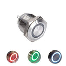 Switch Illuminated Push Button Stainless Steel 304 Round