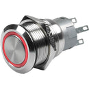 Switch Illuminated Push Button Stainless Steel 304 Round
