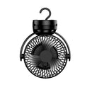 GOMINIMO 10000mAh Rechargeable Clip on Fan with Hook and LED Light