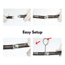 RYNOMATE Plumber Drain Snake Pipeline Sewer Cleaner with Drill Bit Tool (Black)