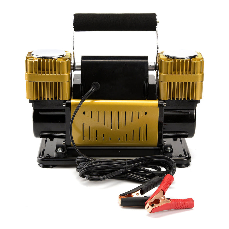 Dynamic Power Gold Portable Car Tyre Air Compressor Deflator Inflator 300L/MIN 12V