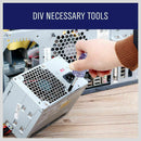 12Pc Screwdriver Set Double Sided Screw Driver Bit Stubby Repair Tool Vanadium