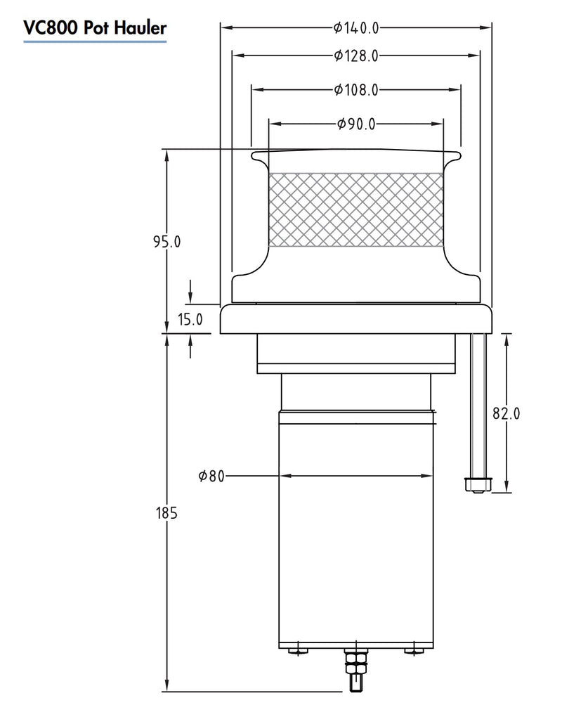 Inline Vertical Capstan VC800